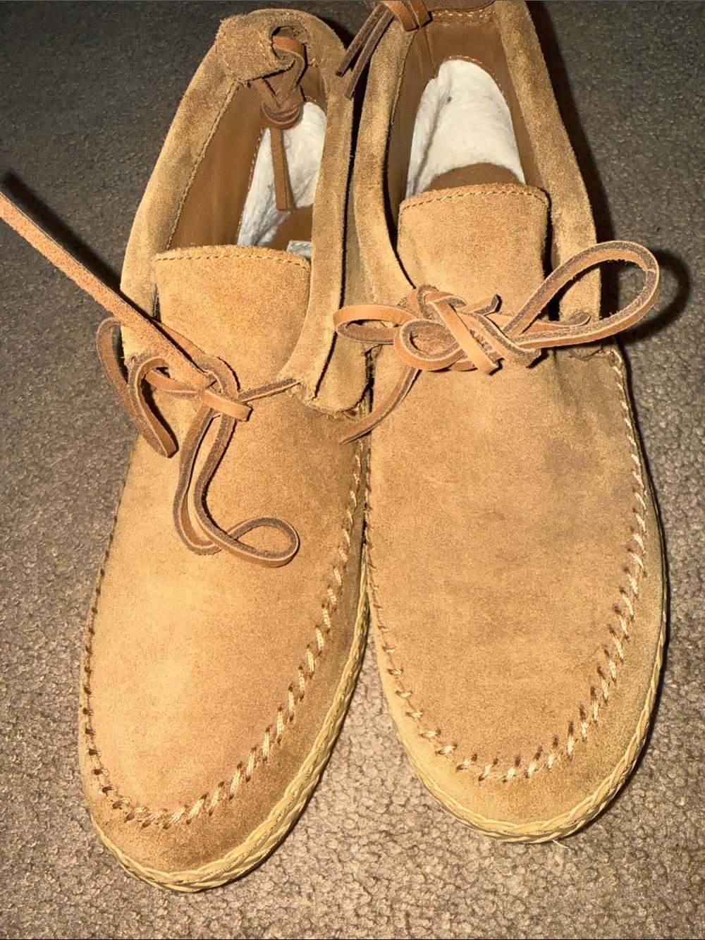 UGG Woodlyn Moccasin Ankle Boots in Chestnut Suede Size 10 - Picture 5 of 7